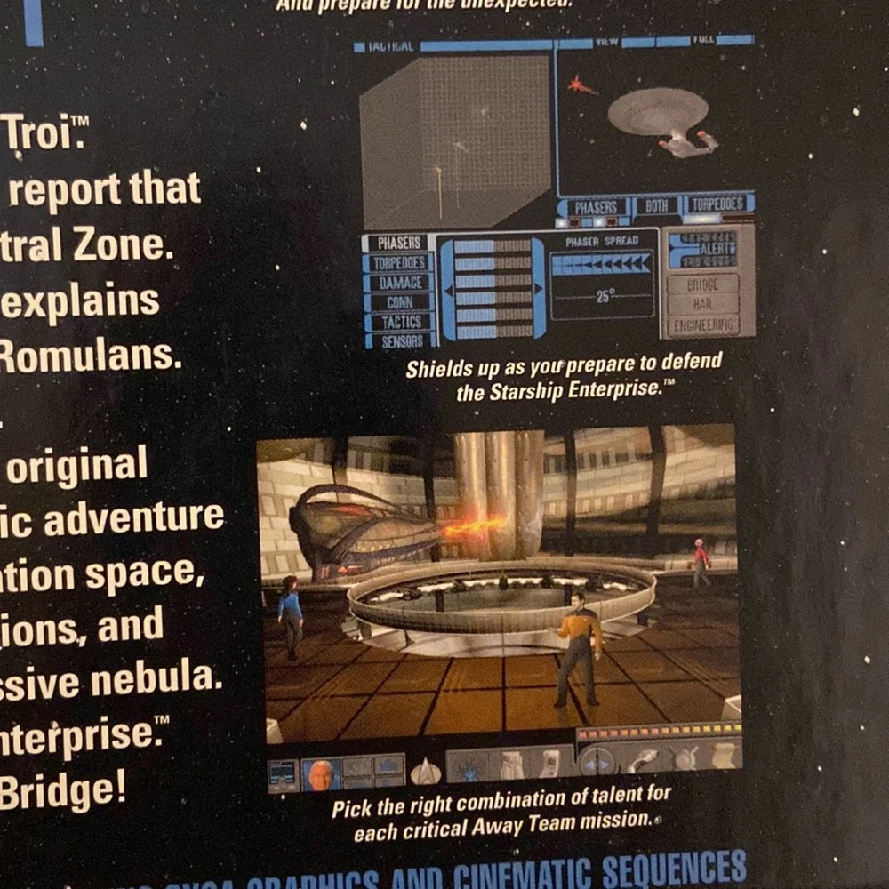 Spectrum HoloByte 1994 Star Trek Collector’s Edition Series 1 Interactive CD-Rom